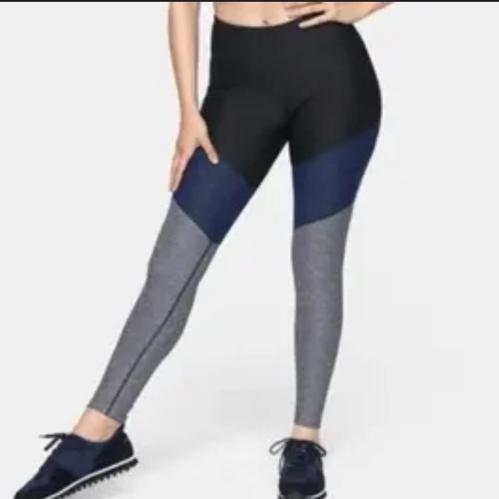 Outdoor Voices Colorblock Leggings, Size Small